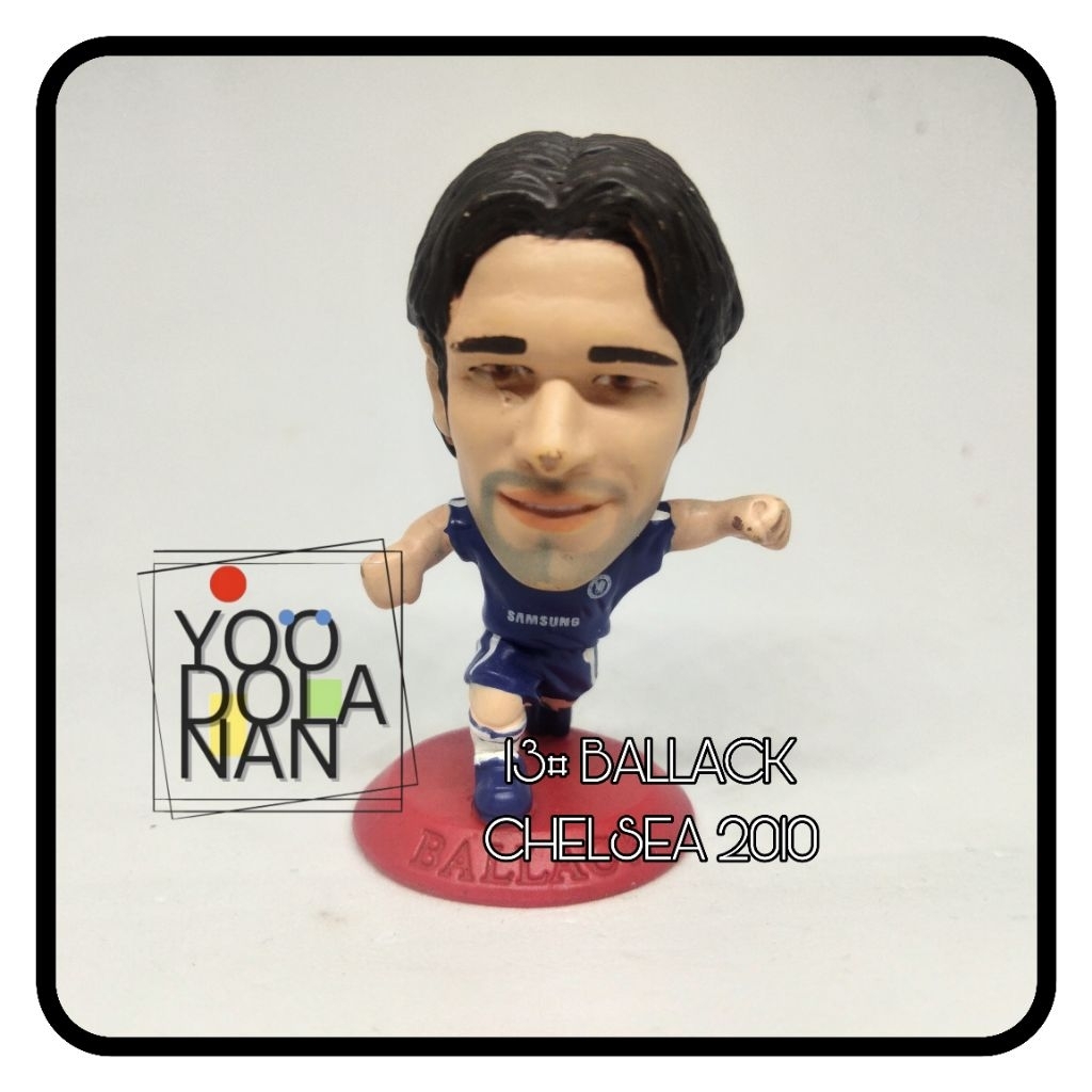 13# BALLACK - CHELSEA 2010 CORINTHIAN MICROSTARS SOCCERSTARZ FIGURE PEMAIN BOLA