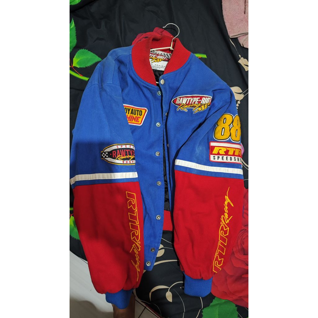jaket varsity rawtype riot