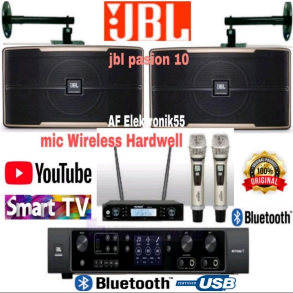 Paket Sound Karaoke JBL Speaker 10 Inch JBL Original