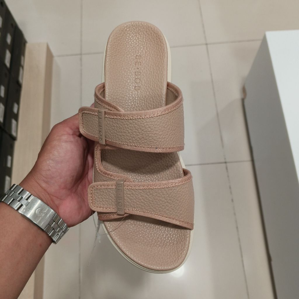 BE BOB SANDAL SLIP ON TALI DUA WANITA ORIGINAL