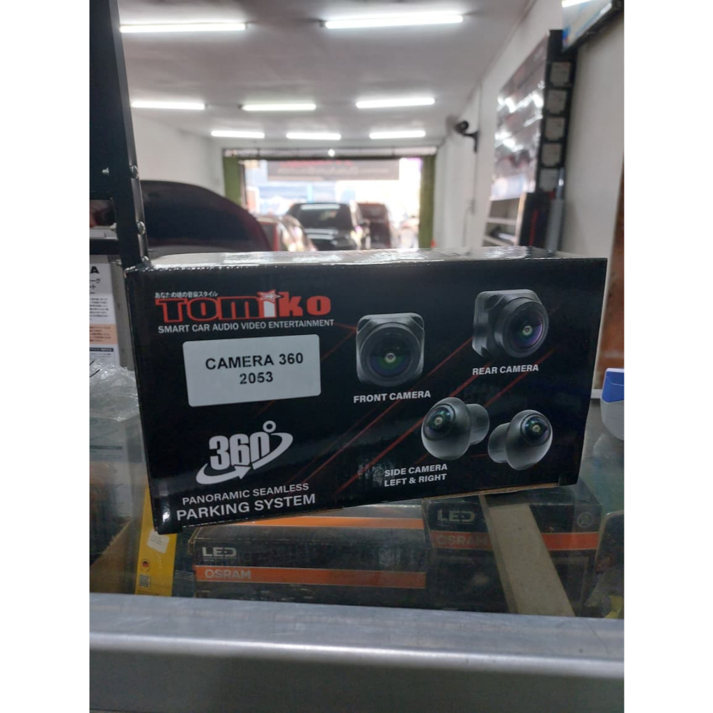 Kamera 360 Tomiko 1080 AHD Support Head Unit Tomiko, Head Unit Hiro Gamma
