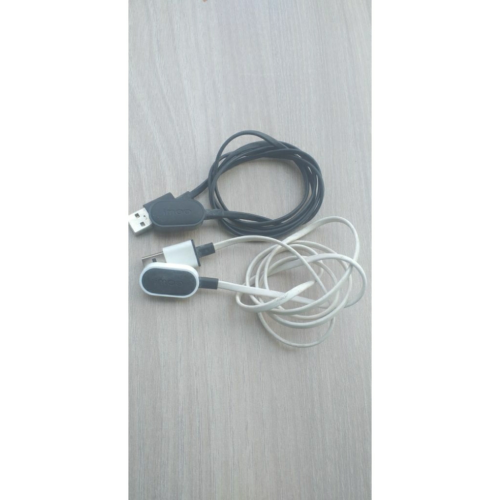 kabel charger jam imoo magnetik original bawaan second