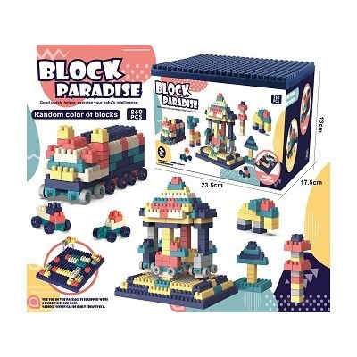 Mainan Edukasi Anak Blocks Building Toys JM 92011 Mainan Balok 150pcs Block paradise 26017 260pcs KP