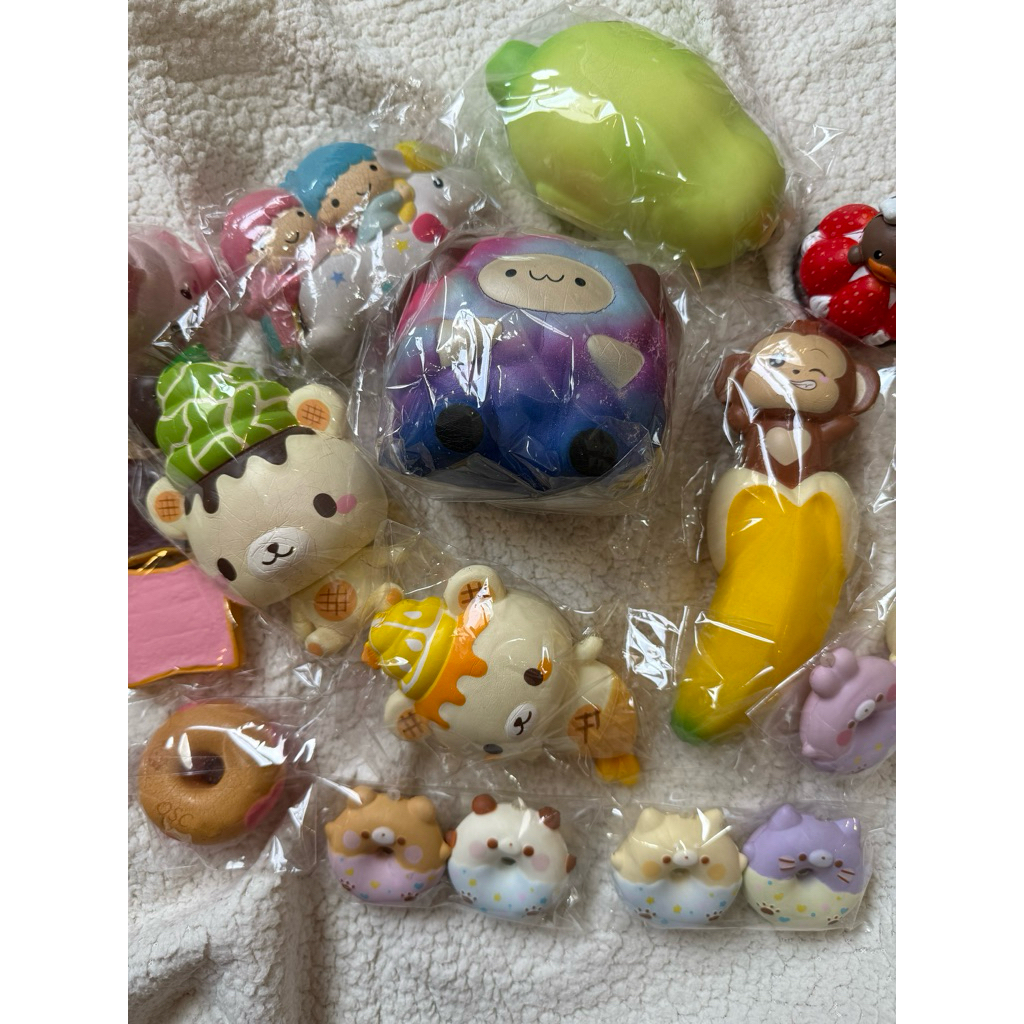 squishy licensed | yummibear | ibloom | punimaru | mochi seal
