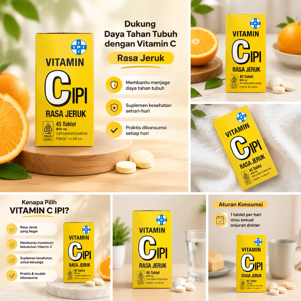 Vitamin C Ipi 45 Tablet 250mg