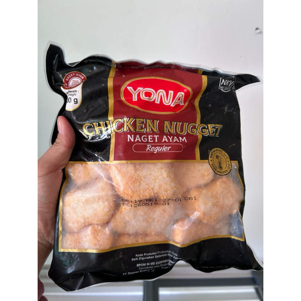 YONA CHICKEN NUGGET 500 GR / NUGGET AYAM 500 GR