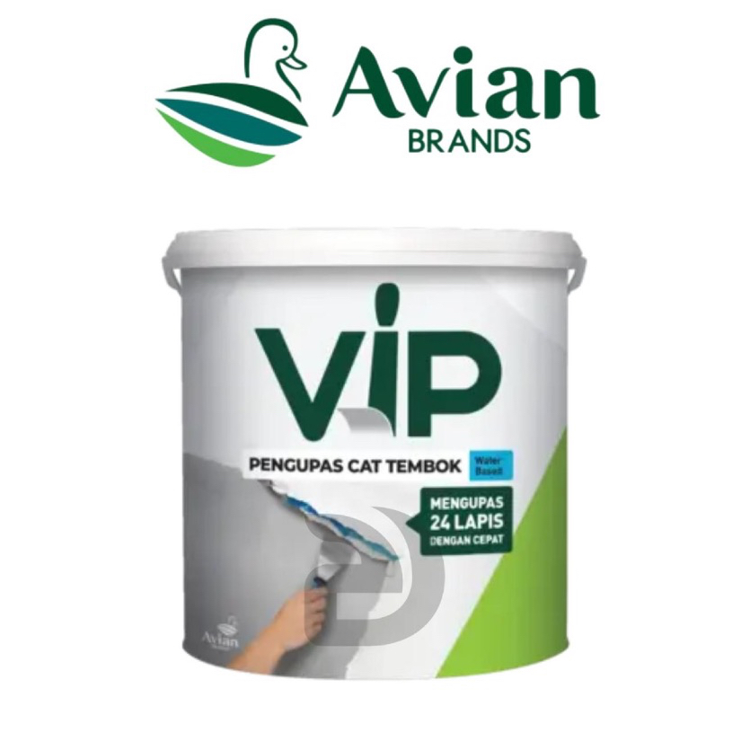 AVIAN VIP PENGUPAS CAT TEMBOK PAINT REMOVER WATERBASED 4KG