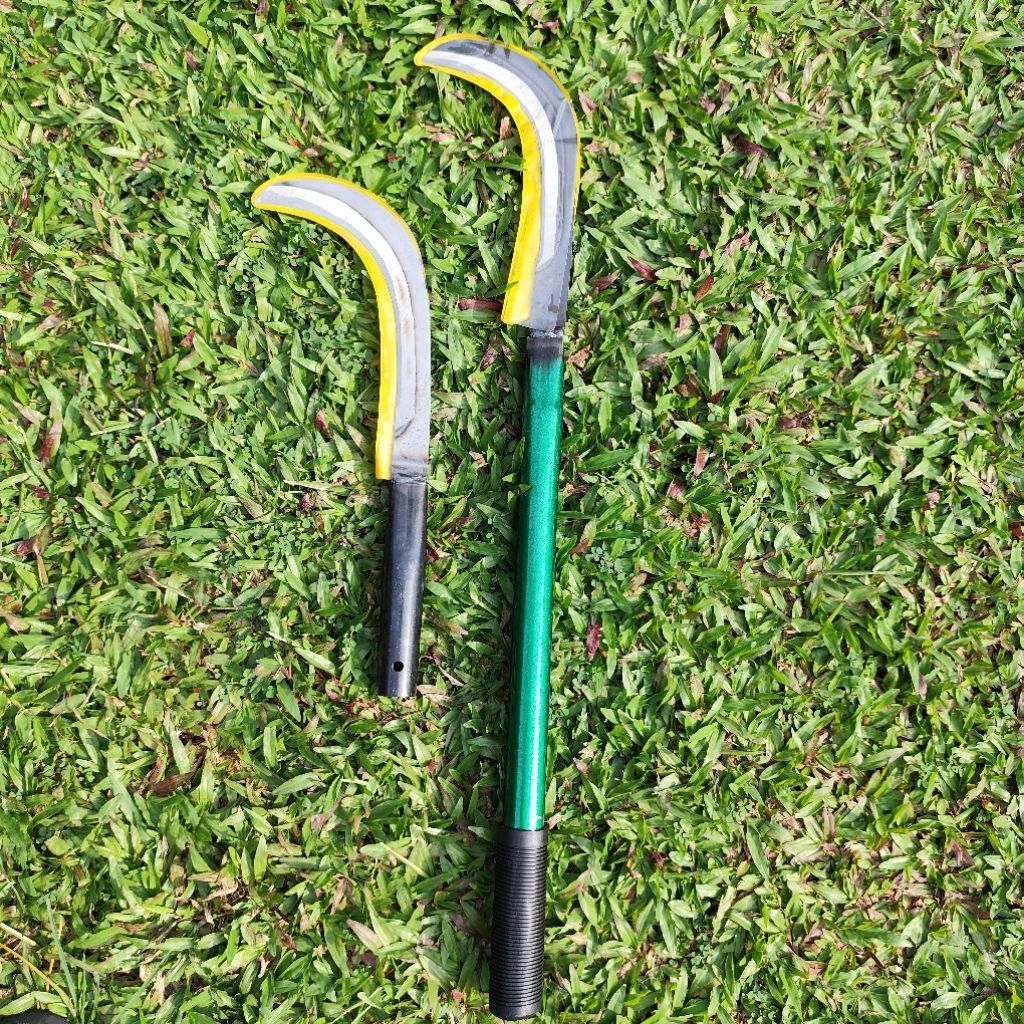 MATA SABIT MINI MULTIFUNGSI DAN SABIT MINI BAJA MANGAN PADU UNTUK KASTRASI/AMBIL DOMPET SAWIT/ARIT R