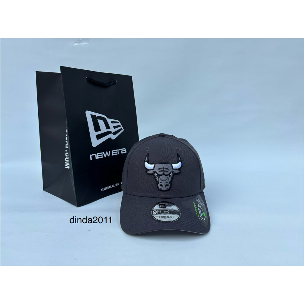 Topi NEW ERA 9Forty Graphite Repreve Chicago Bulls Original