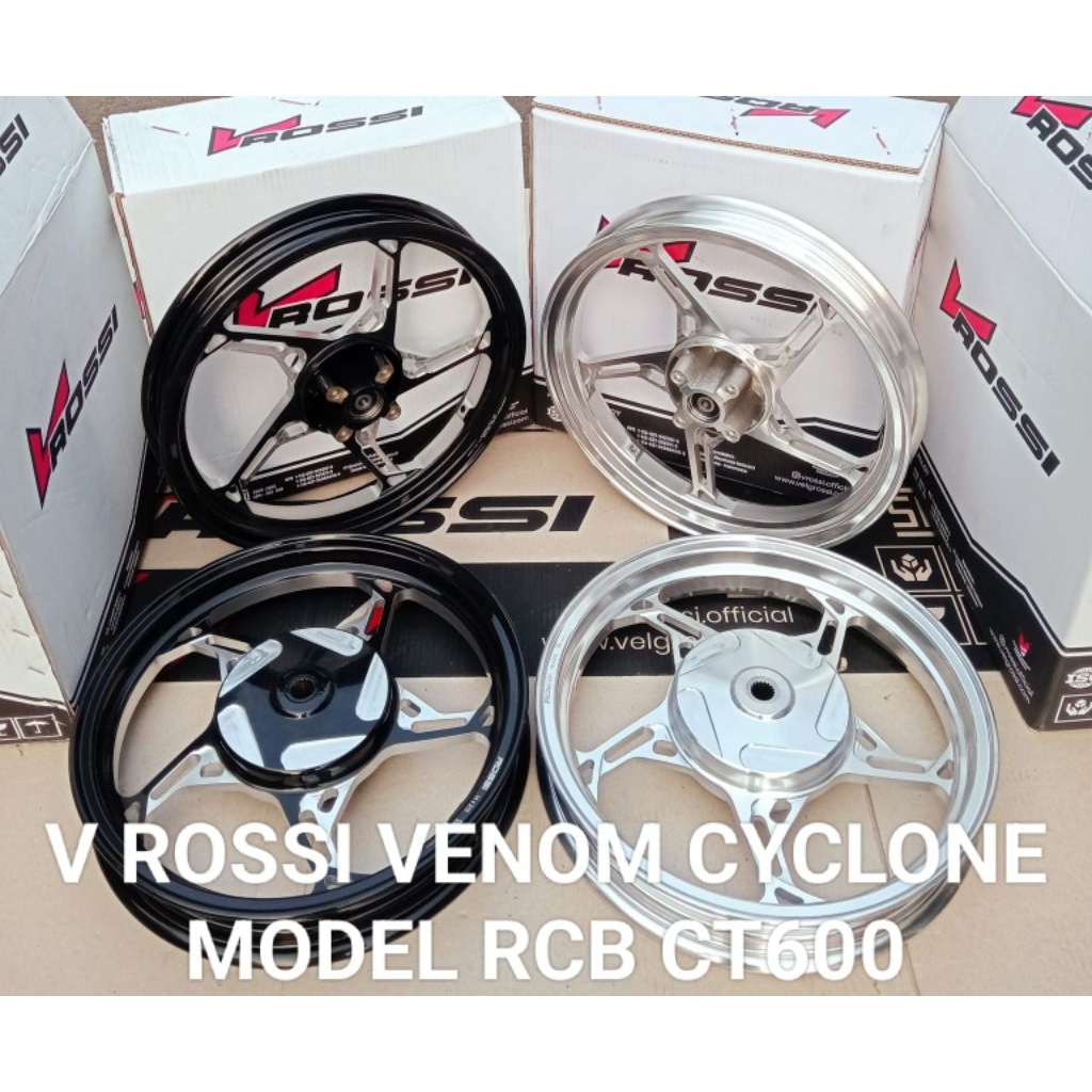 VELG/PELAK RACING V ROSSI VENOM CYCLONE MODEL RCB CT600 MIO SOUL MIO SMILE MIO SPORTY FINO KARBU X-R