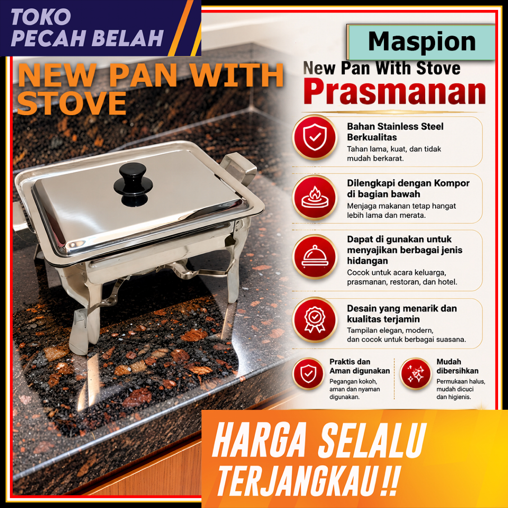 New Pan With Stove PRASMANAN Maspion
