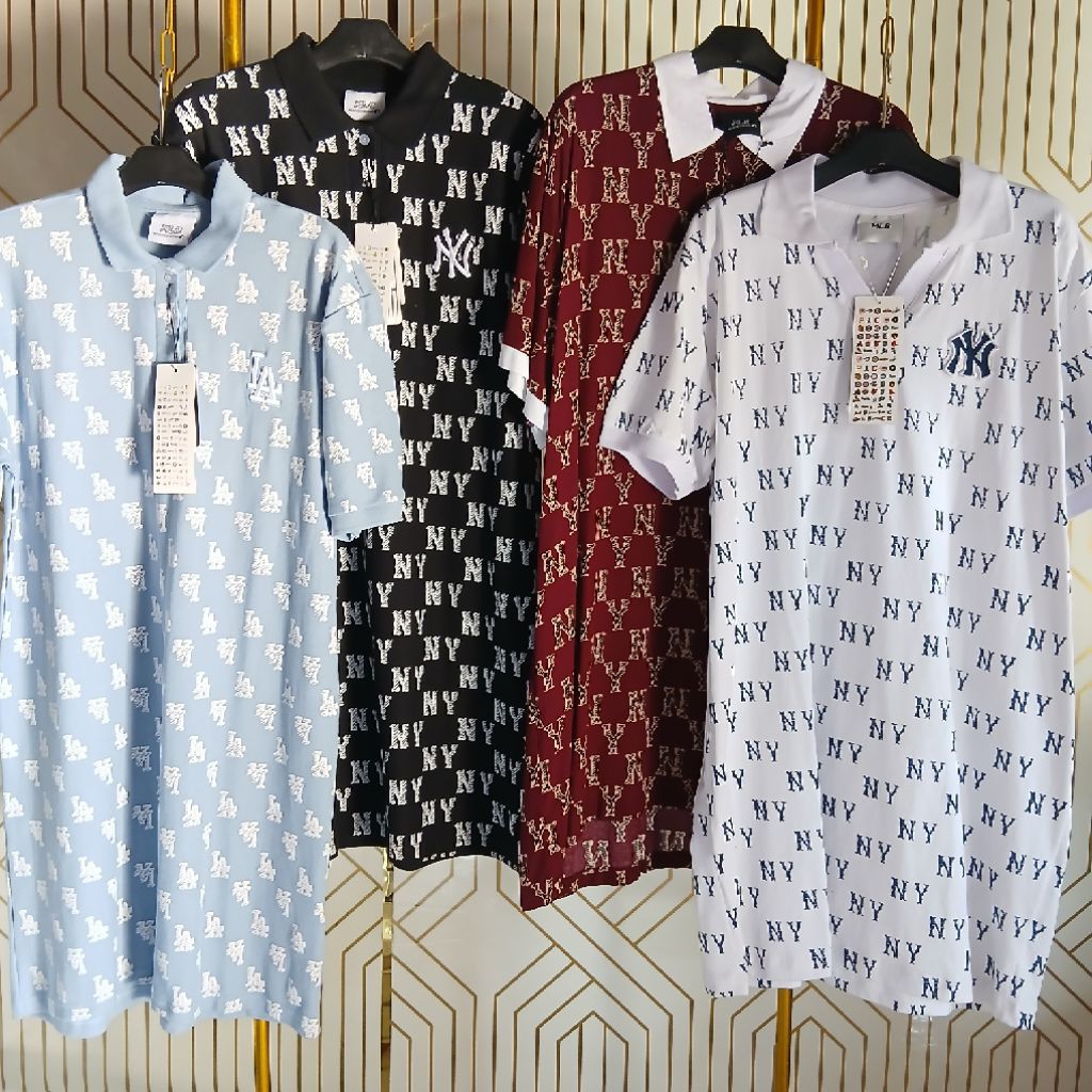 Dress Wanita/ Mini Dress Monogram MLB NY