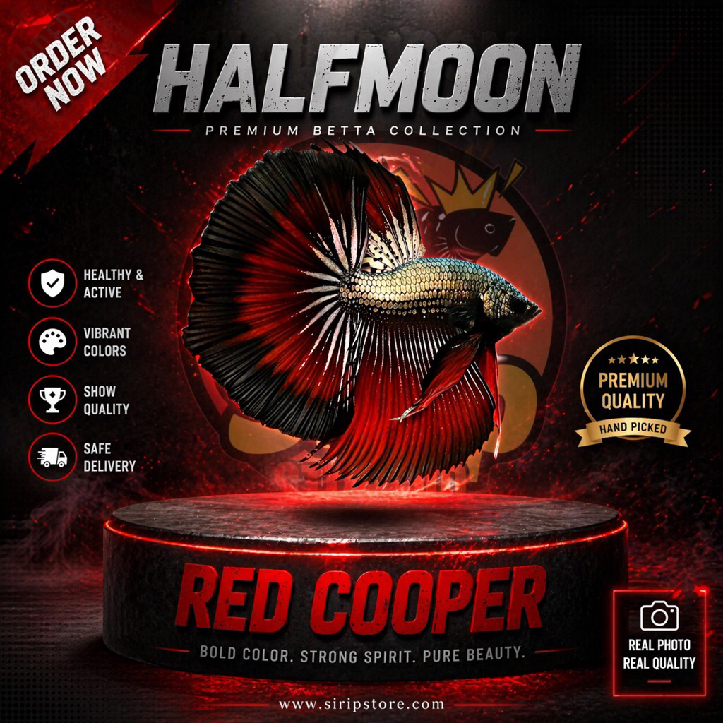 halfmoon red cooper