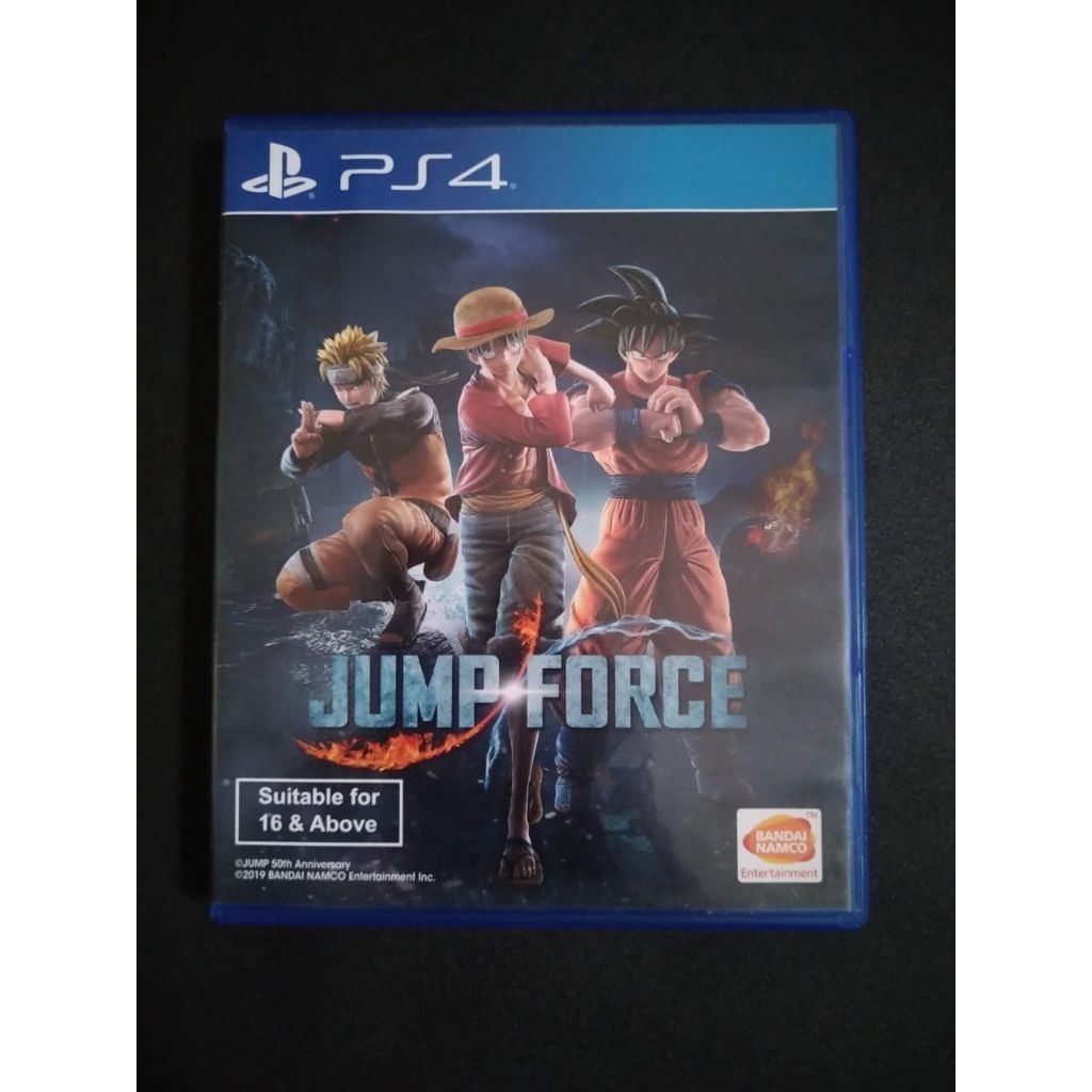 BD PS4 Jump Force Langka Reg 3 kaset ps 4 game games dari komik dragon ball one piece naruto