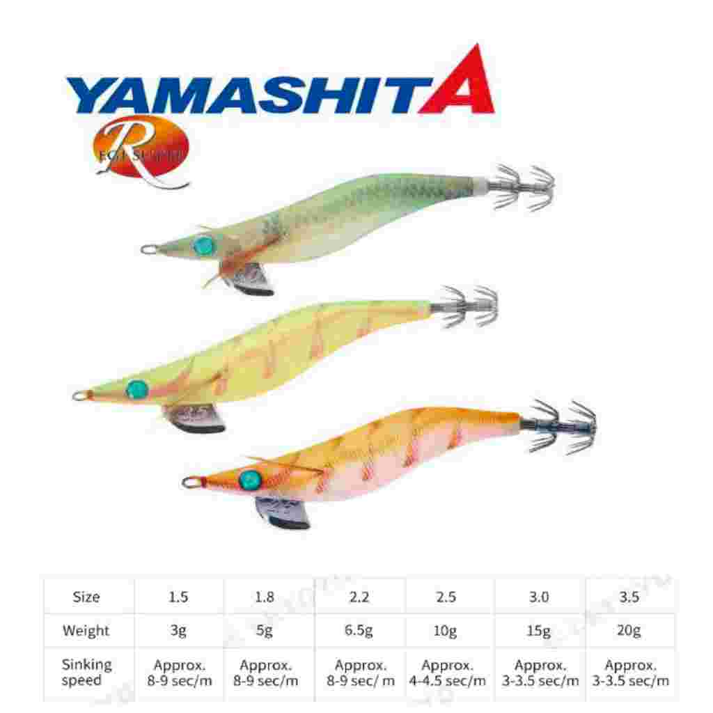 Yamashita Sutte & Sutte R Egi/Squid Jig Legendaris