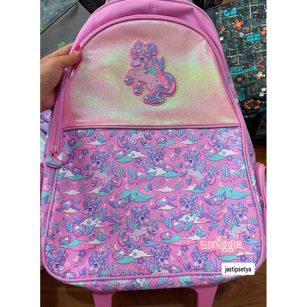Smiggle Trailb Unicorn Trolley Original