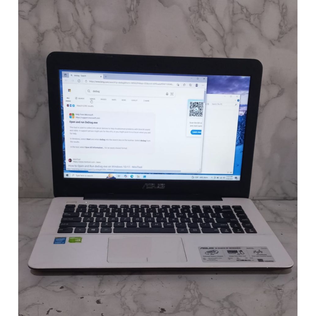 Laptop Asus X455L Core i3 VGA NVIDIA SECOND