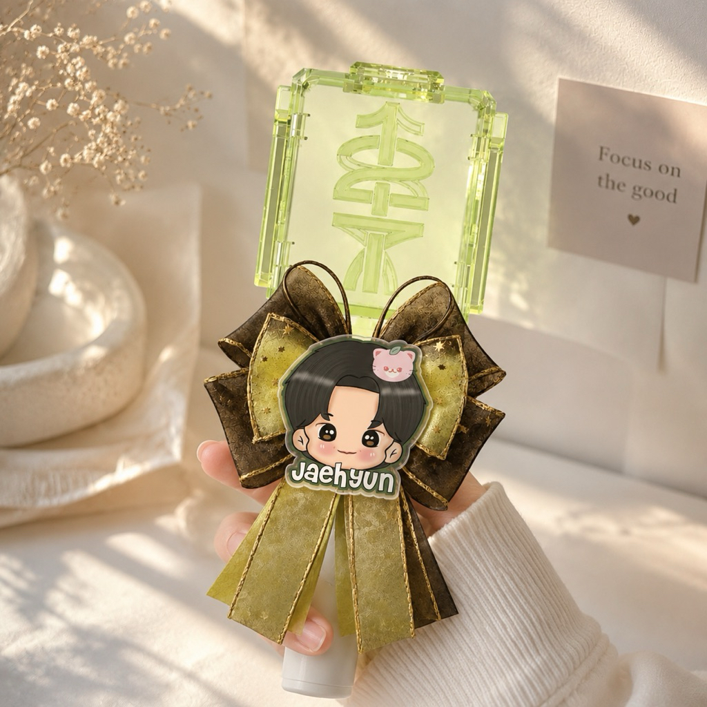 aksesoris pita lightstick nametag lightstick NCT 127