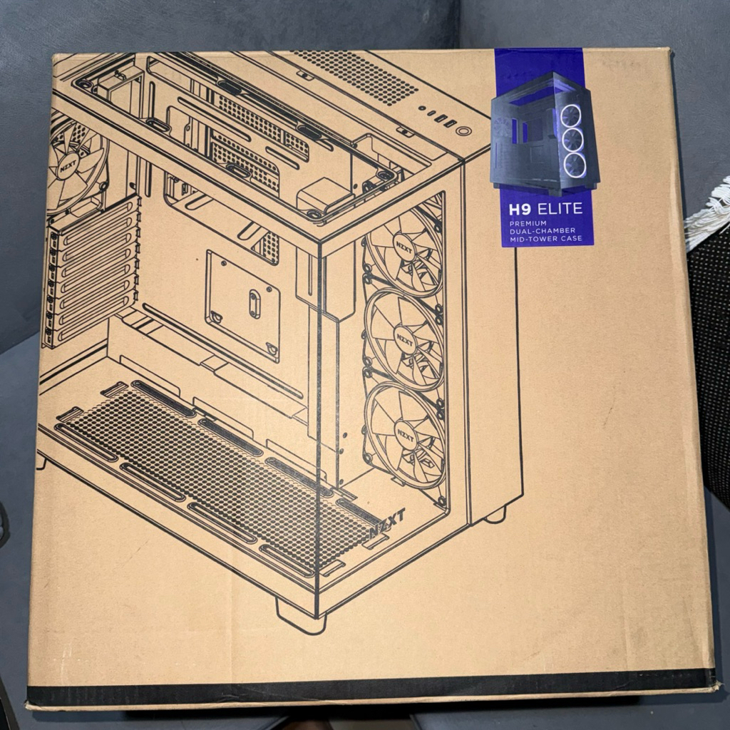 NZXT H9 ELITE Premium Dual-Chamber Airflow - Casing NZXT H9 ELITE Premium Dual Chamber Airflow - NZX