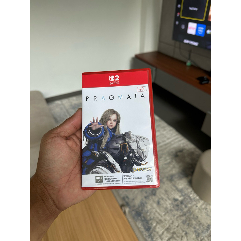 catridge nintendo switch 2 pragmata