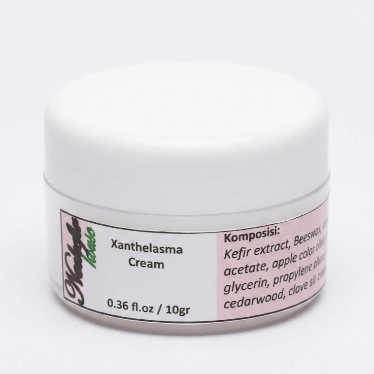 Neokefir House – Xanthelasma Cream 10gr – Obat Salep Penghilang Plak Kuning Lemak Kelopak Mata Ampuh