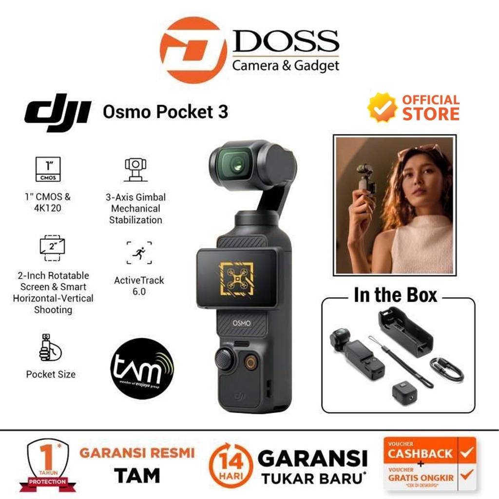 DJI Osmo Pocket 3 Action Camera DJI Pocket 3