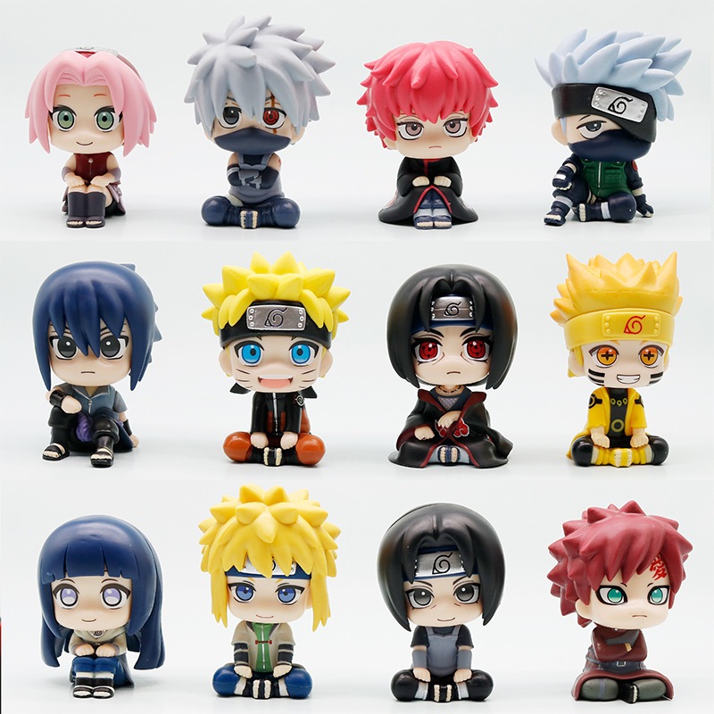 Figure Look Up 10 cm LookUp Figures Itachi Kakashi Sakura Gaara Minato Sasori Sasuke Hinata Look Up 