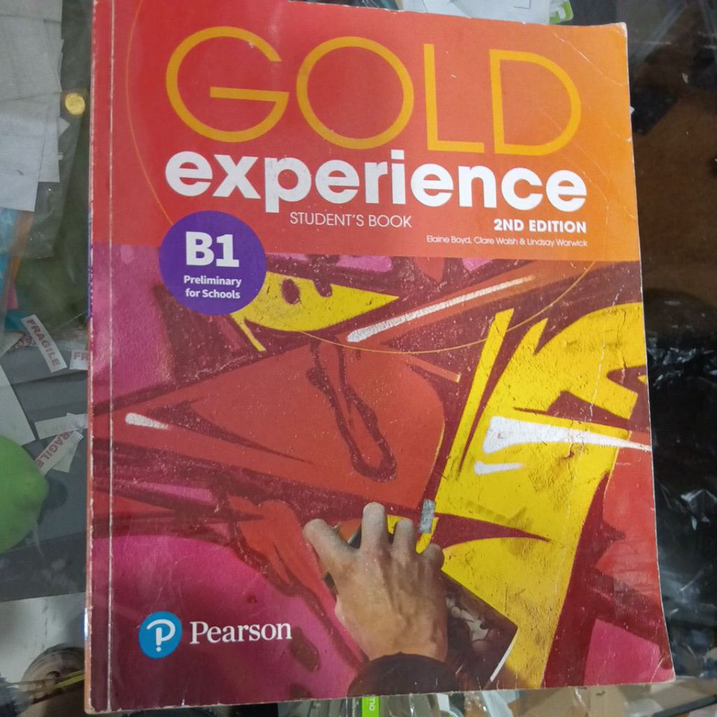 BUKU GOLD EXPERIENCE B1 PEARSON ORI