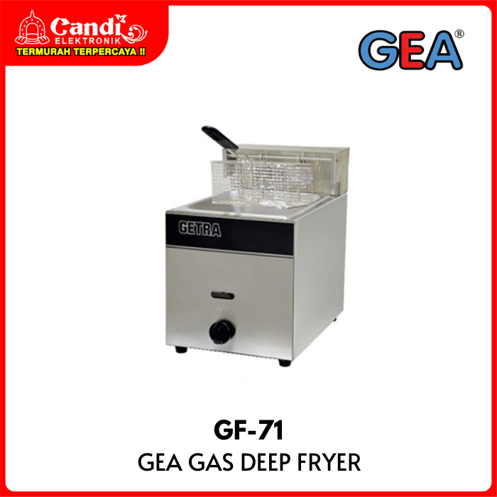 GEA Deep Fryer 1 Tungku Penggorengan Gas GF-71