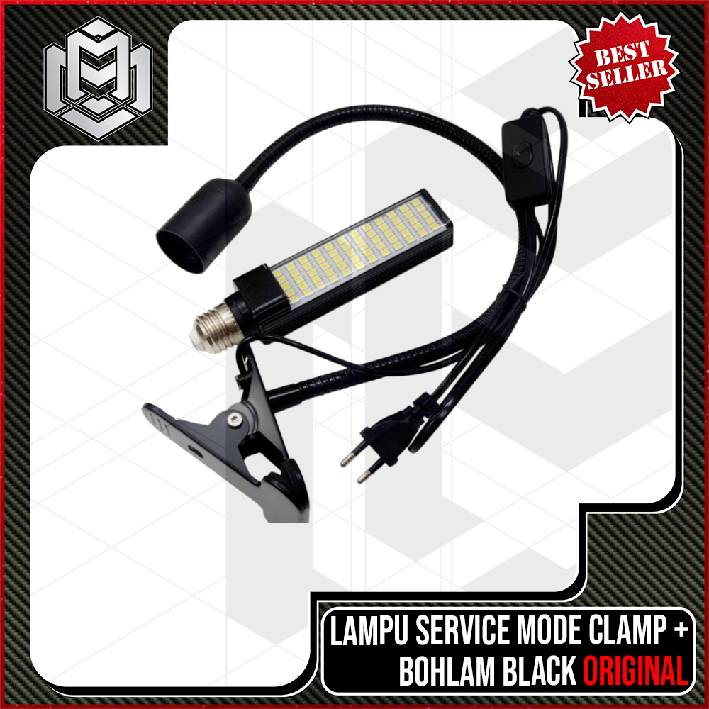 MM - Lampu Service 60 Led + Gagang / Lampu Service Jepit 60 Led + Gagang / LAMPU SERVICE LED / LAMPU