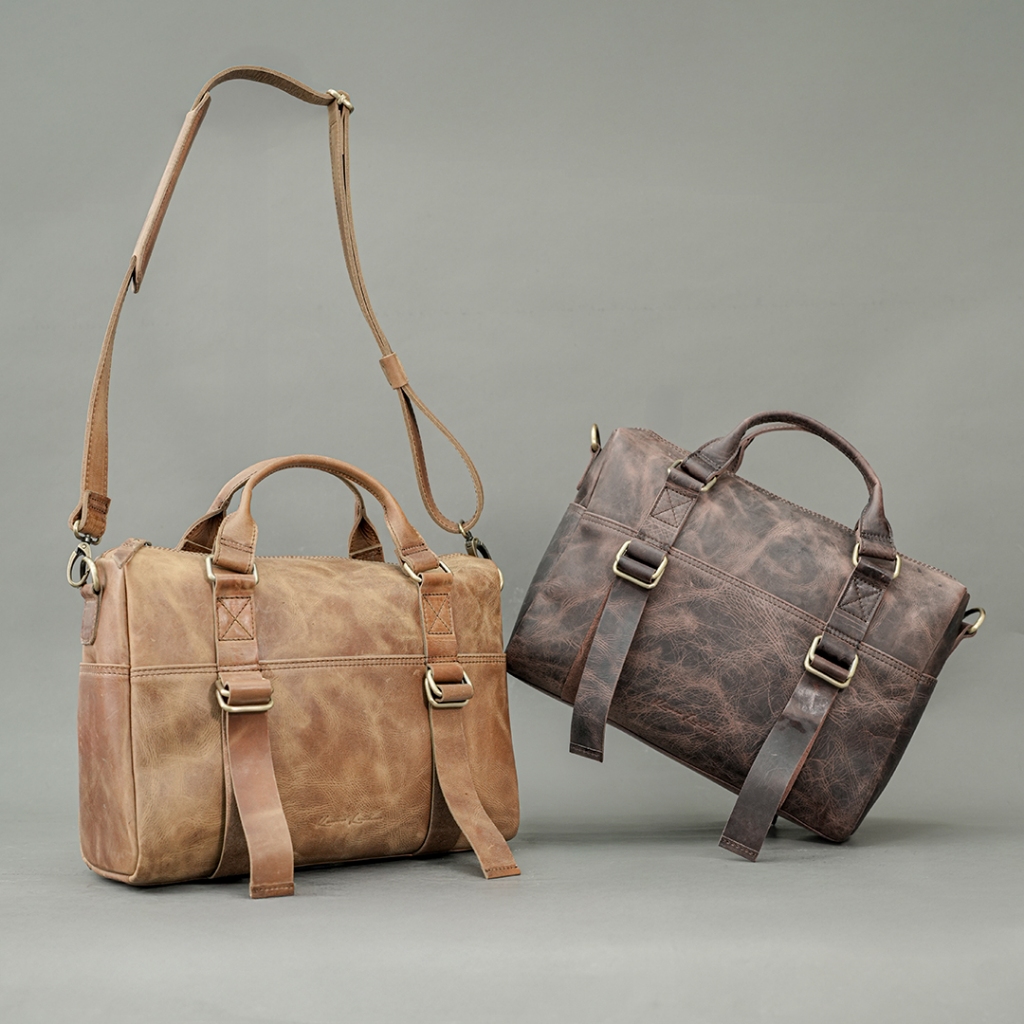 Messenger Bag Pria Kulit Asli ARTEMIS - Kenes Leather