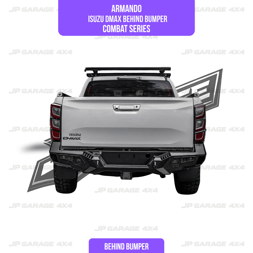 ARMANDO | Bumper Belakang Isuzu DMAX Rear Bumper Armando Combat Series Isuzu Dmax 2024