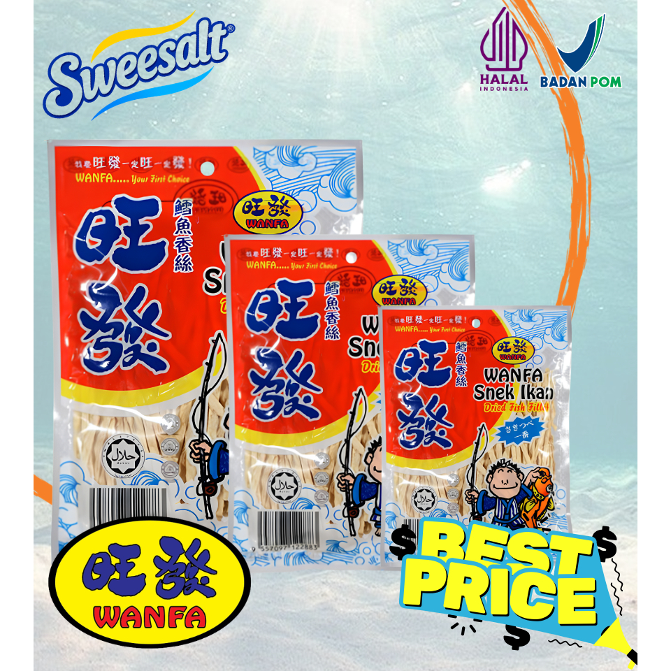 Wanfa snek ikan - Snack ikan juhi Malaysia all varian