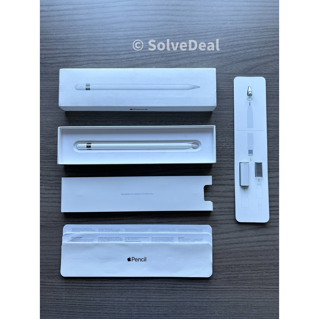 Apple Pencil Gen 1 Include Adapter Original Mulus Support Ipad 11 Ipad Air Ipad Mini Ipad Pro