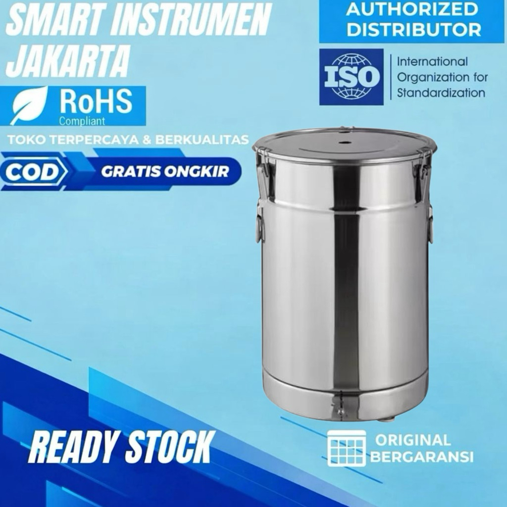 Hopper/Tangki Mesin Powder Coating 45 Liter Stainless stell
