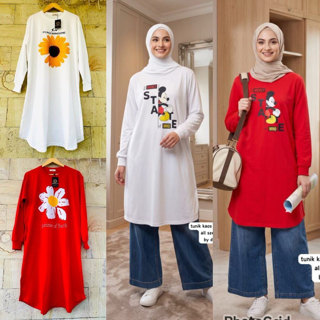 TUNIK DIMARA KAOS DAILY TERBARU