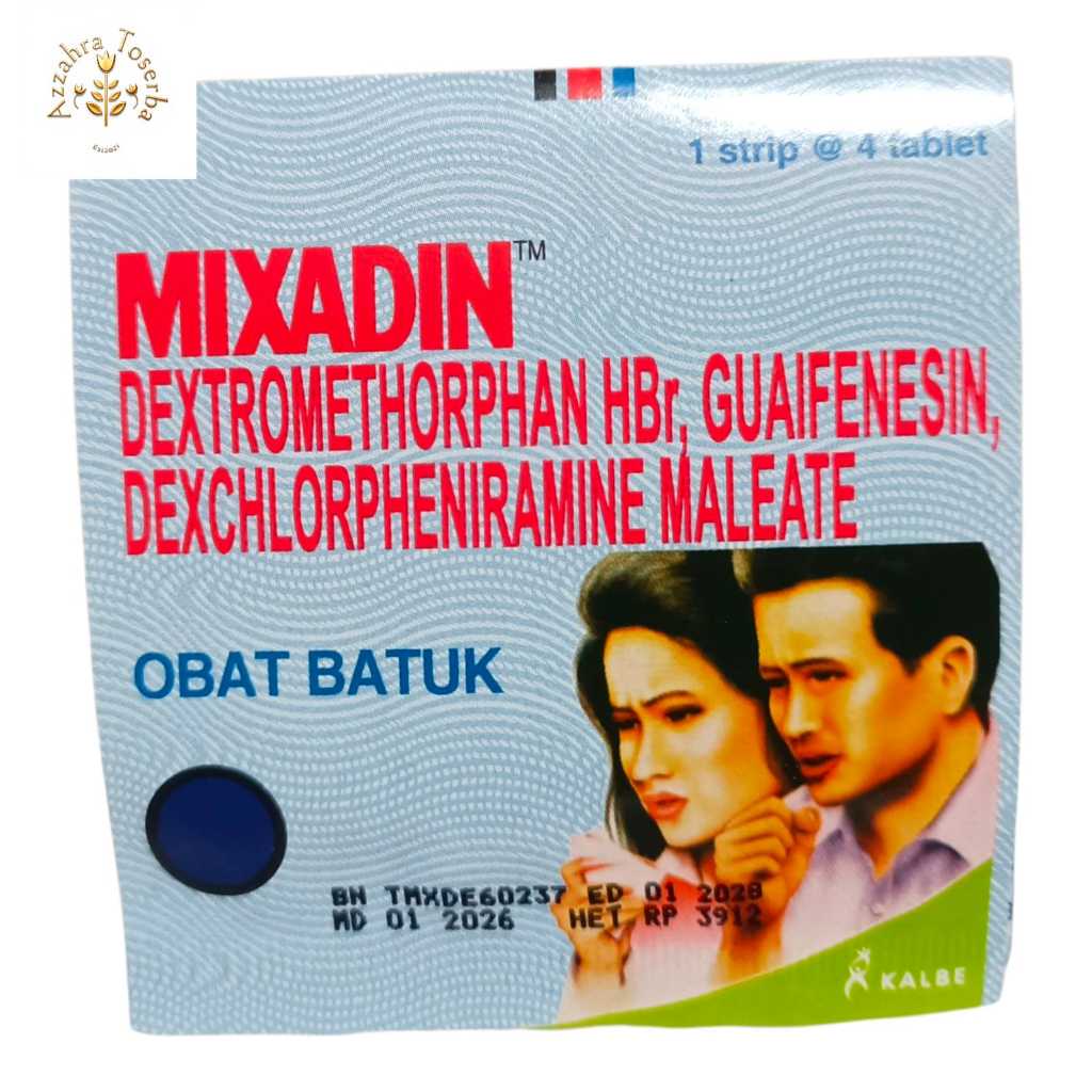 Mixadin Obat Batuk 1 Box 25 Strip [Az]