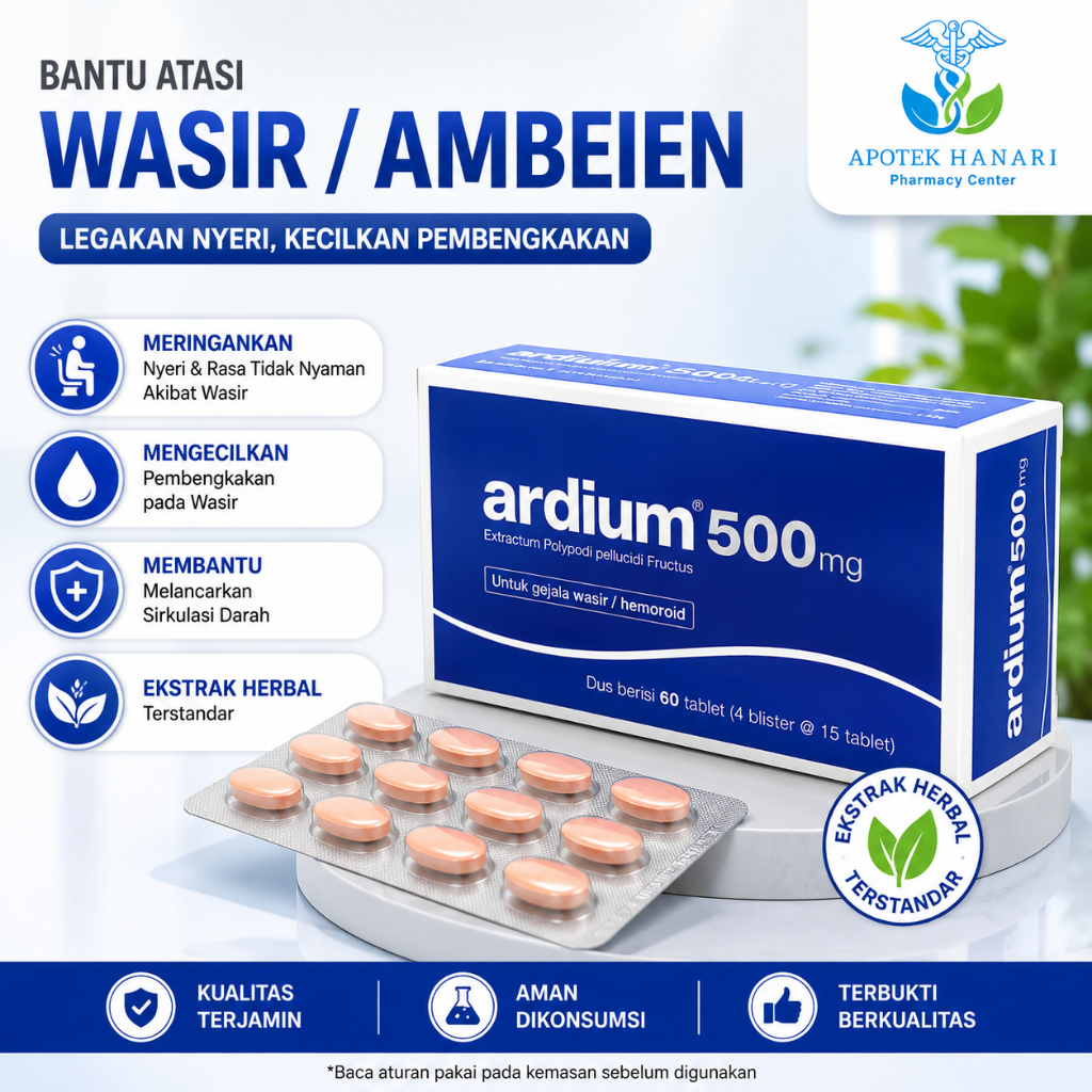 Ardium Tablet 500mg @ 1 Tablet