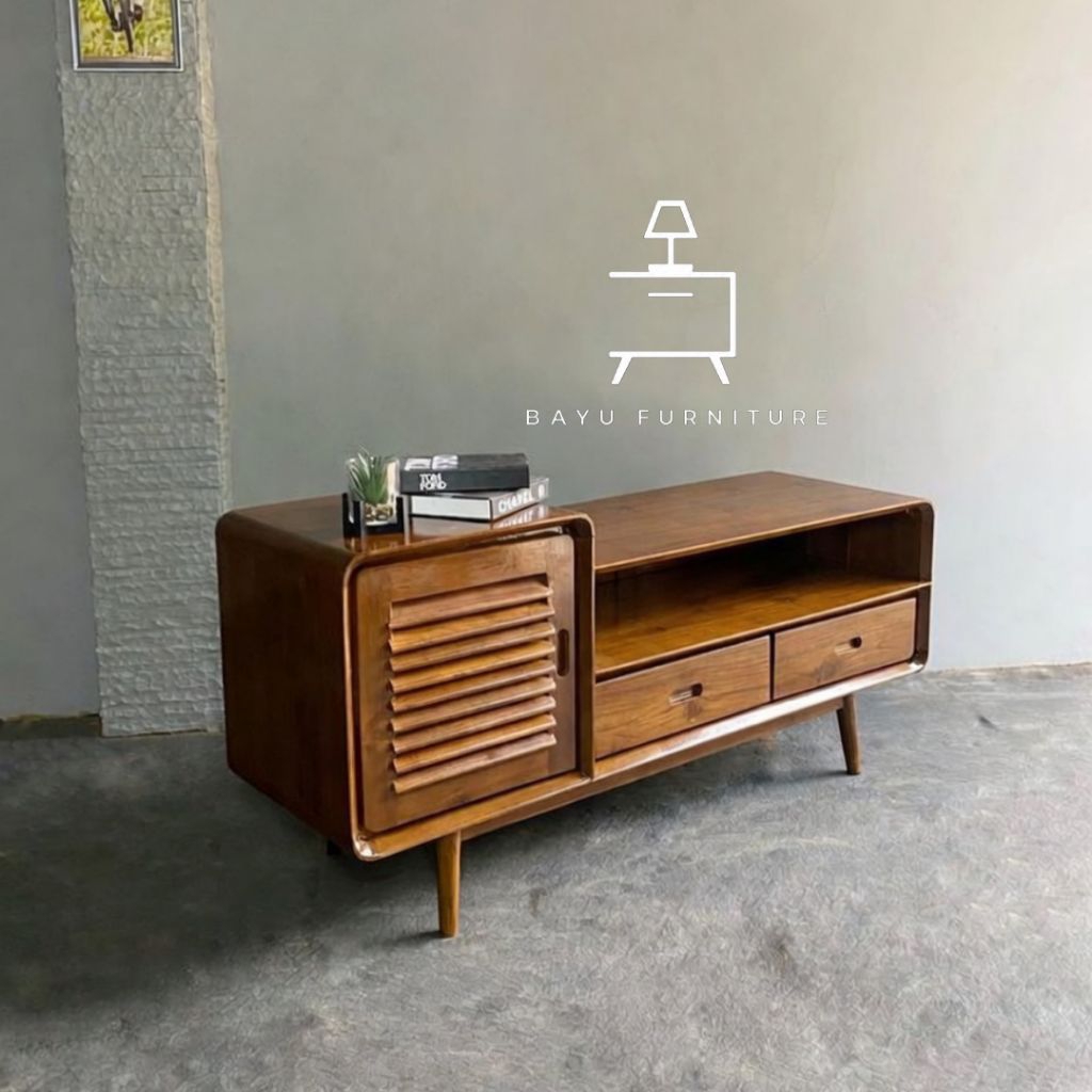 bufet retro/bufet retro kayu jati/bufet minimalis/bufet Panjang 150cm