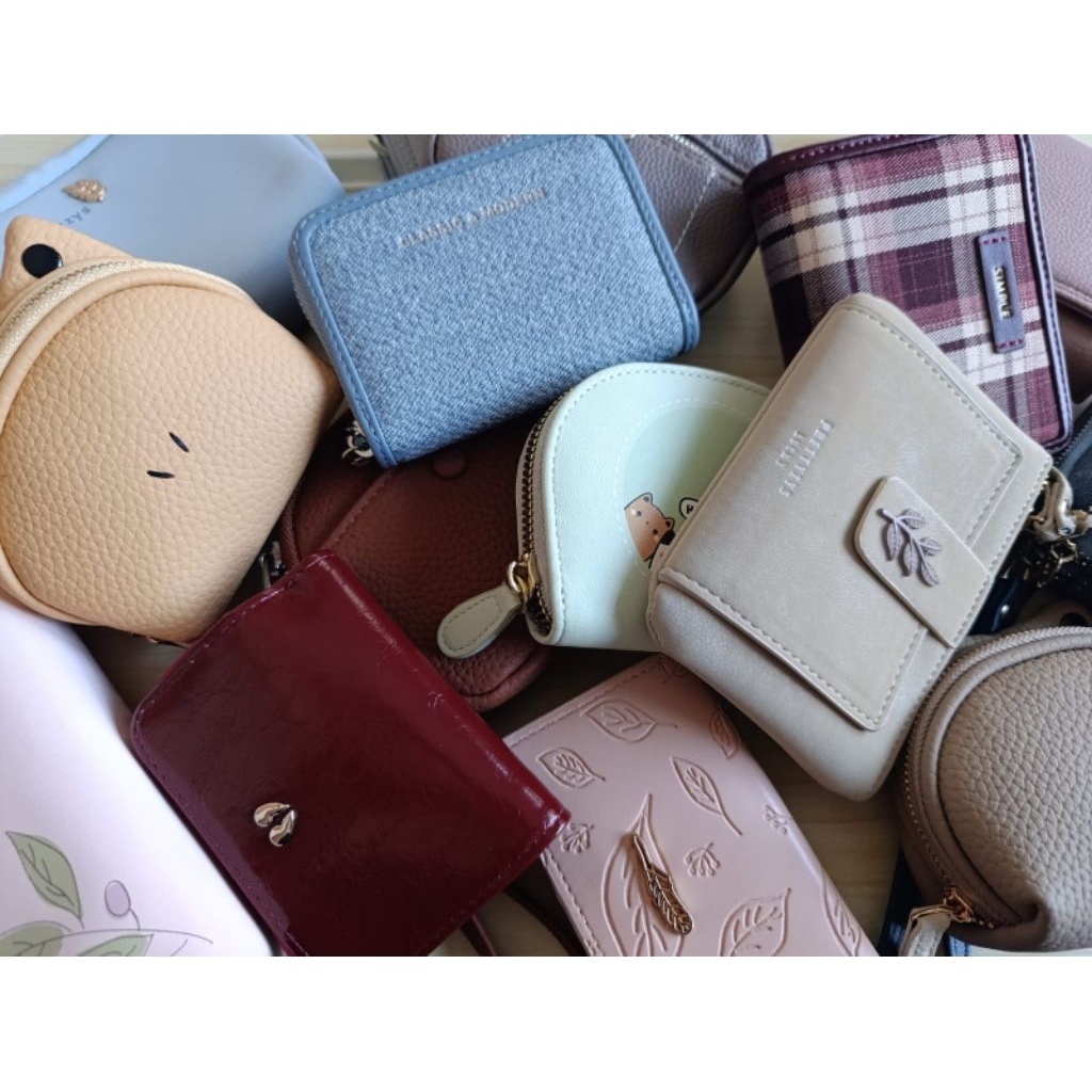 DOMPET WANITA DOMPET KOIN DOMPET POUCH WANITA COCOK UNTUK SEHARI-HARI SIMPLE DAN PRAKTIS || Prettyzy