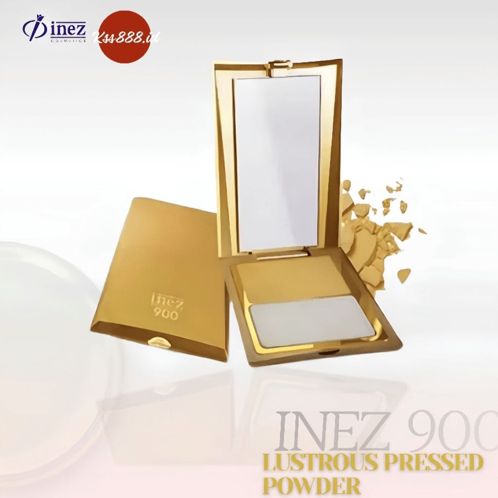 inez 900 - inez lustrous pressed powder/bedak padat inez