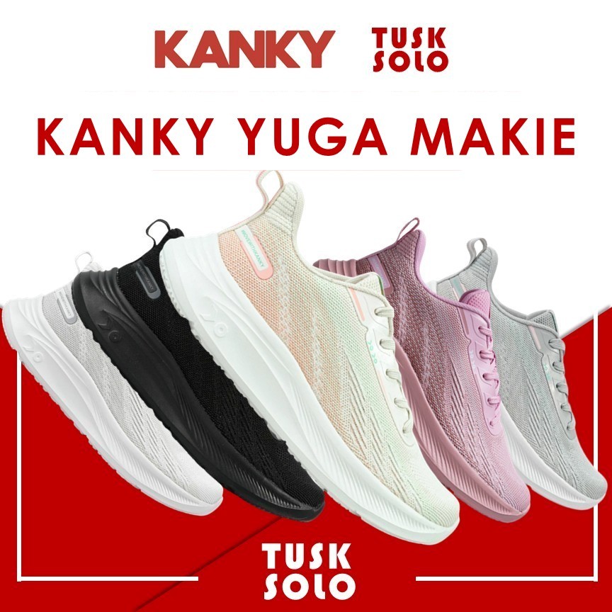 Sepatu Kanky Yuga Makie Sepatu Sneakers Casual Sepatu Kanky Sport Pria Wanita Original