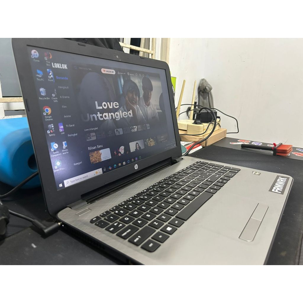 Laptop HP 15-af109ax AMD A8 RAM 10GB
