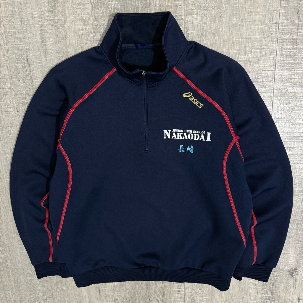 Asics ecotalk recycle halfzip tracktop