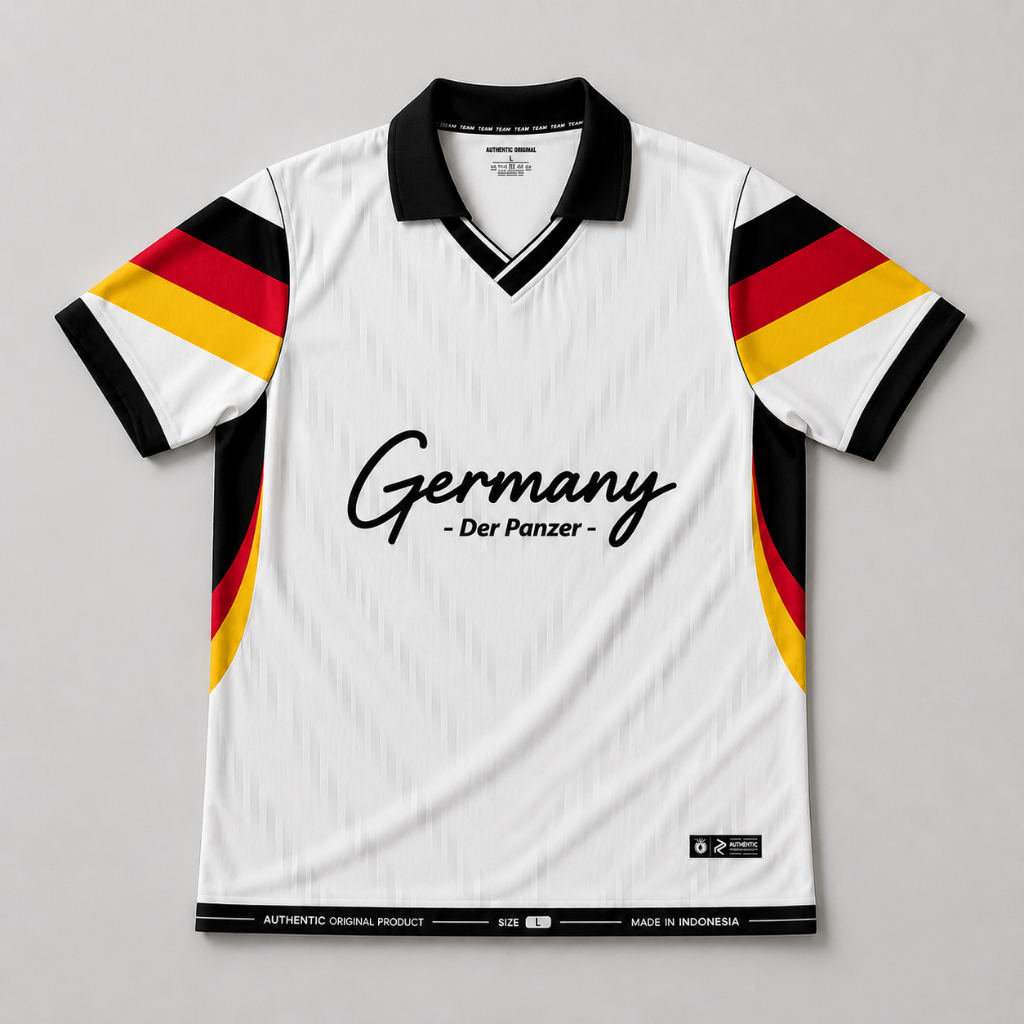 Jersey jerman putih spesial fantasy