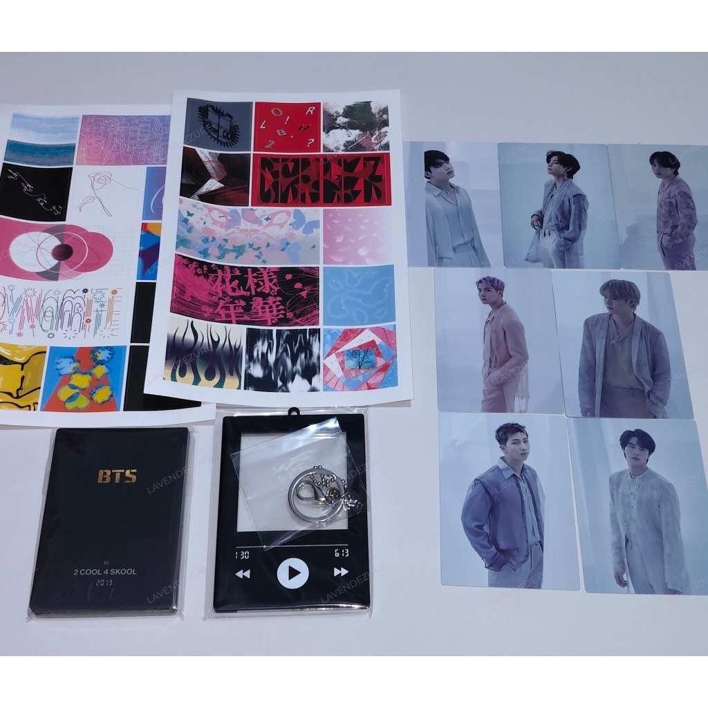 [SHARING] Photocard Holder set BTS EXHIBITION PROOF
