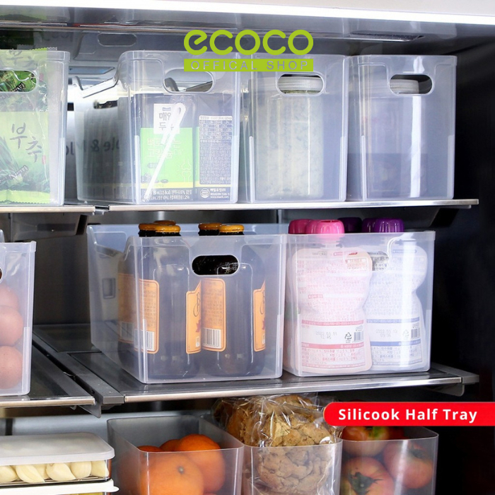 Silicook Food Container Half Tray - Food Container Organizer keranjang kotak serbaguna bisa susun tu