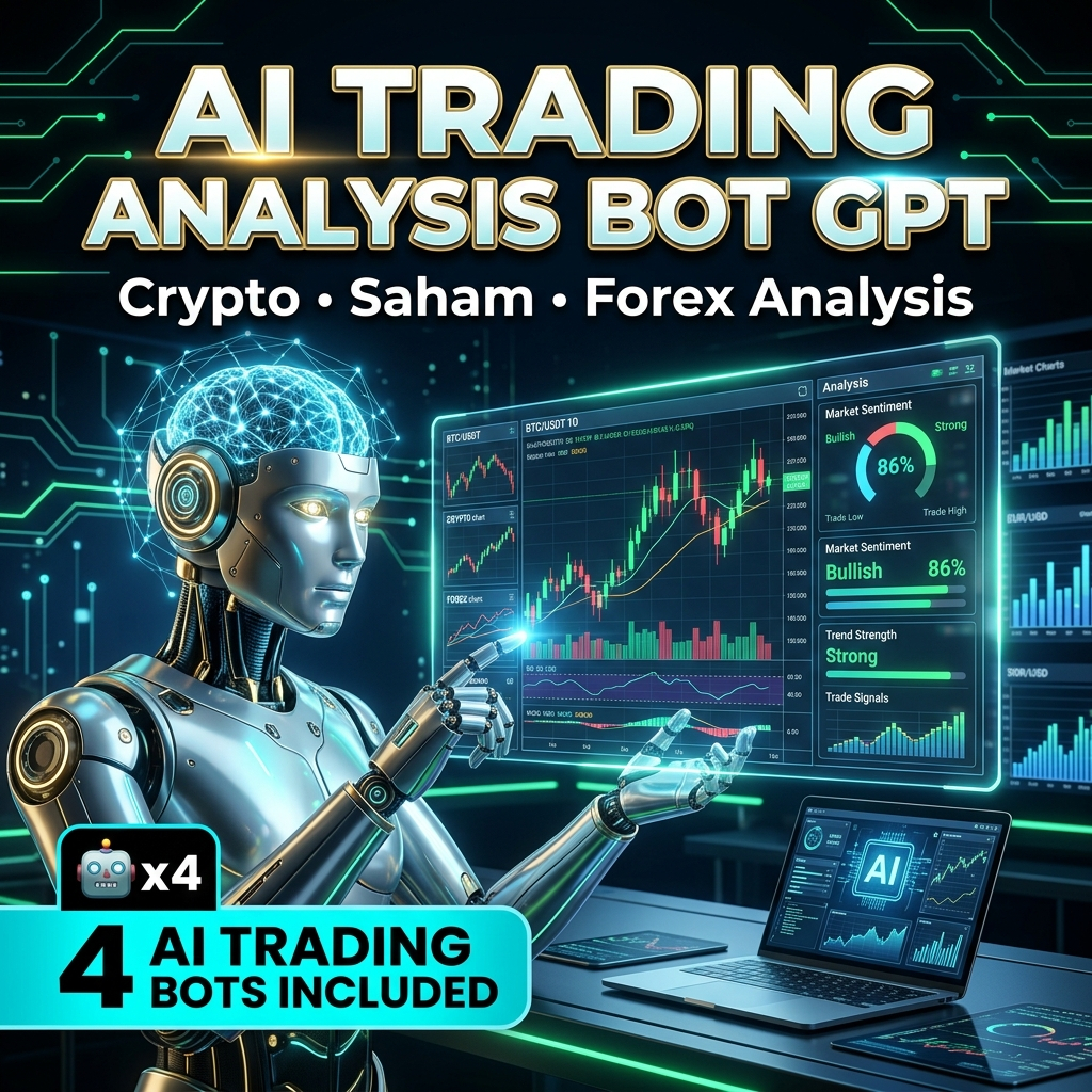 AI Trading Analysis Bot GPT | Analisis Crypto, Saham & Forex Lebih Mudah dan Akurat