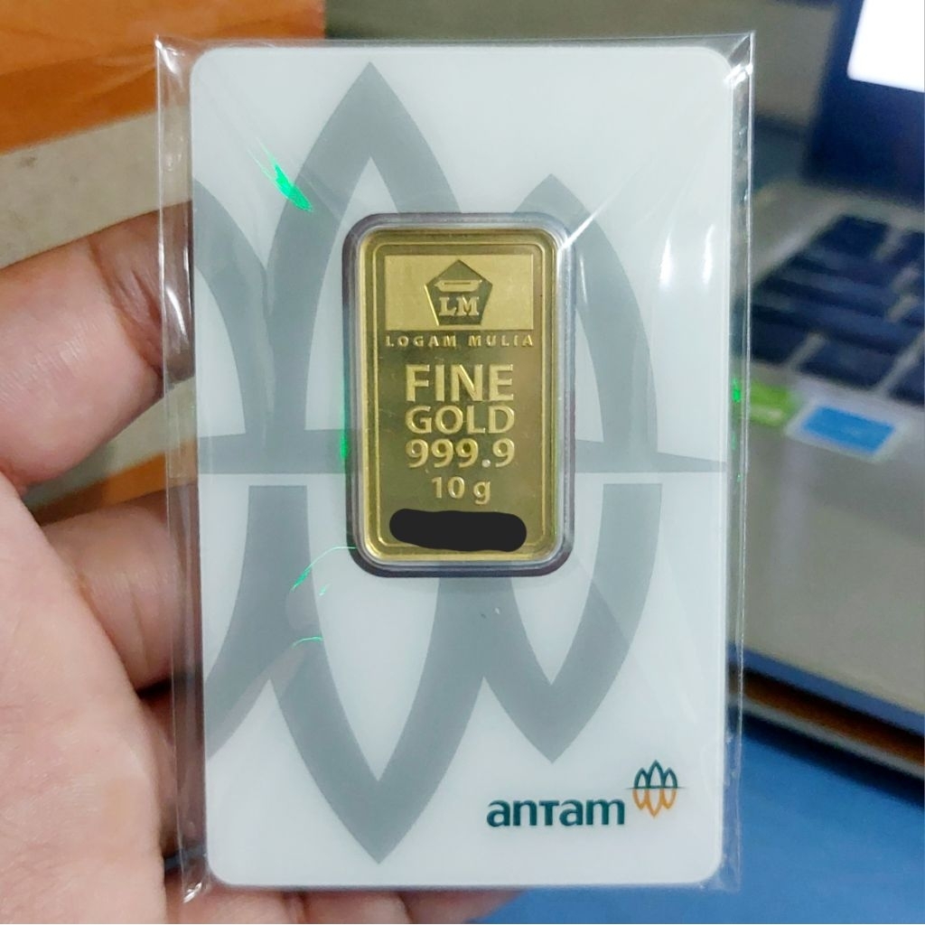 KHUSUS AREA JAKARTA SAYA ANTAR GRATIS ONGKIR BAYAR KETIKA SAYA SAMPAI EMAS ANTAM 10 GRAM ASLI CERTIE