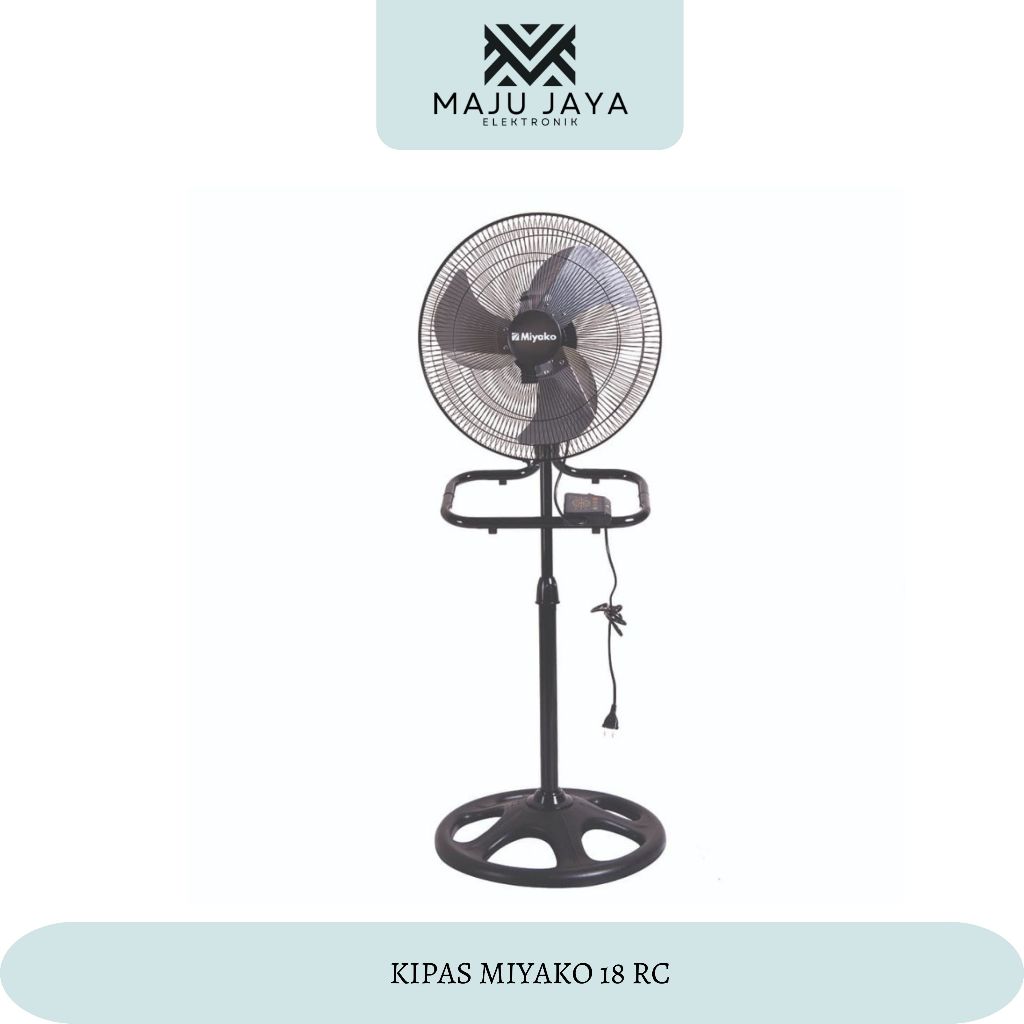 MIYAKO Kipas Angin Besi KST 18 RC remote control fan miyako